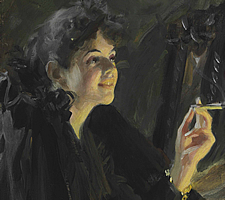 Anders Zorn, 'The Cigarette Girl', 1892.